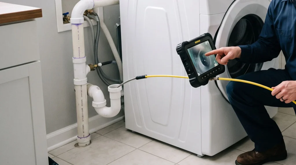 What A Slow Laundry Drain Is Telling You About The Main Line
