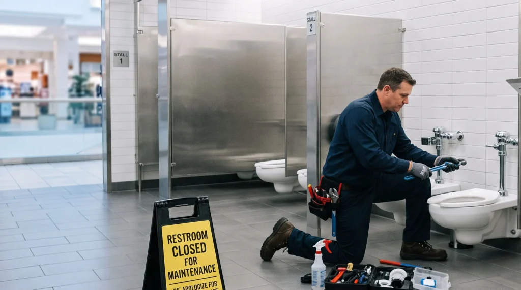 Why Commercial Toilets And Restrooms Fail More Often During Peak Summer Traffic